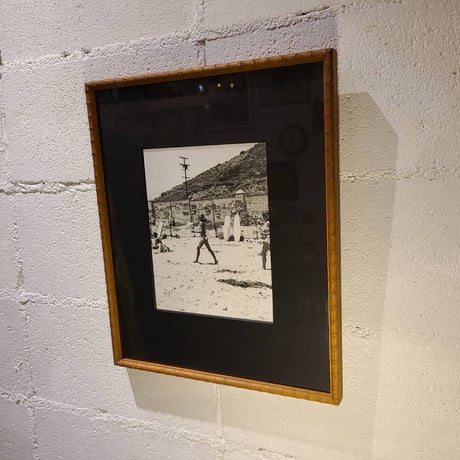 60s Photo Malibu, Surfrider Beach Wall, taken by LeRoy Grannis