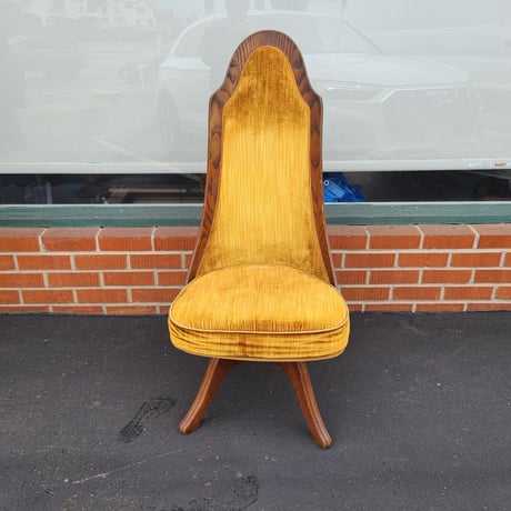 40s Hollywood regency swivel chair