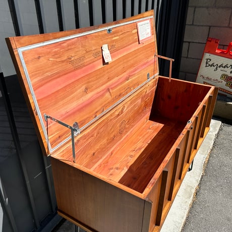 60s Lane Box shelf with legs