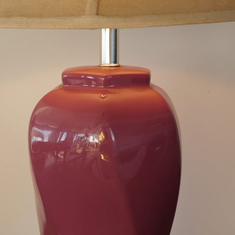 80s pink lamp