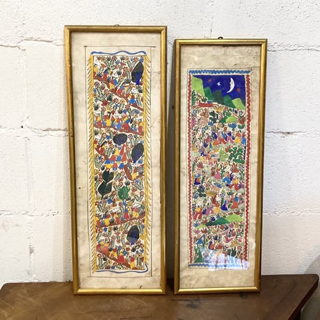 70s Mexican pair art