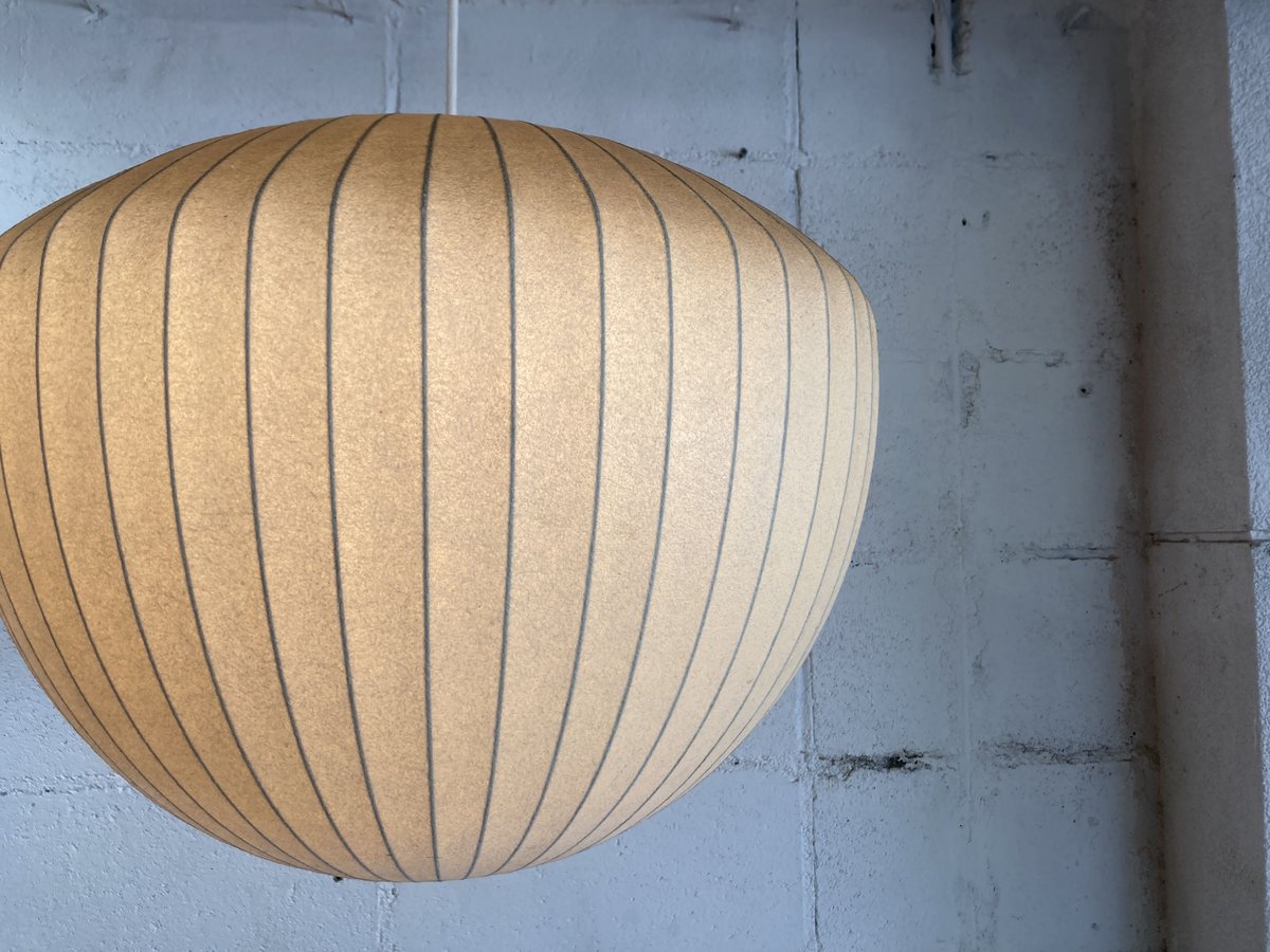 50s Nelson bubble lamp apple | The NOON