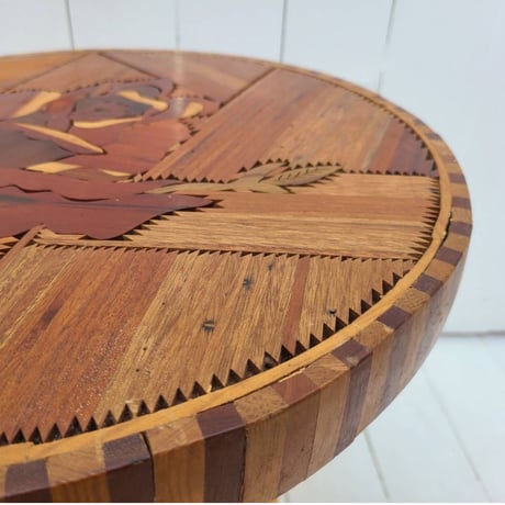 70s Mexican　Rose low table