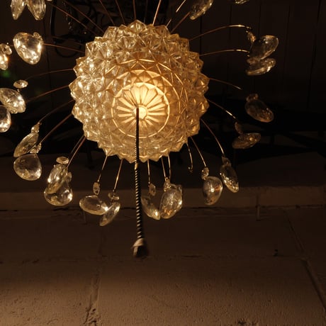 70s Crystal  canderier