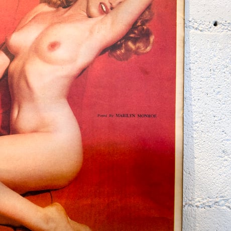 50s Marilyn Monroe dead stock calendar