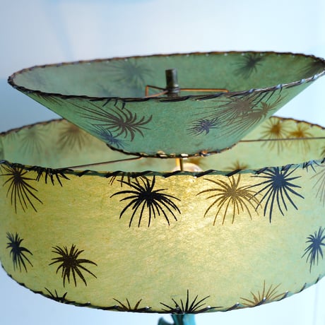 50s Fiber glass lamp