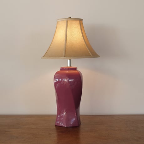 80s pink lamp