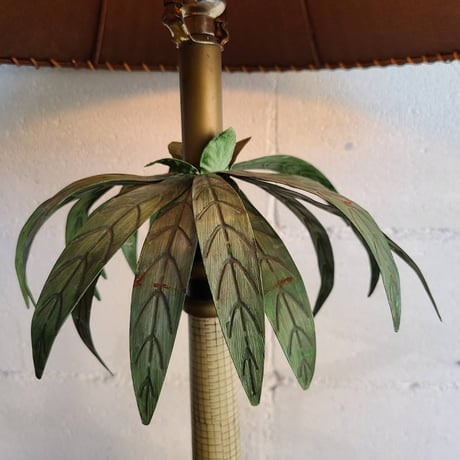 70s Palm tree lamp