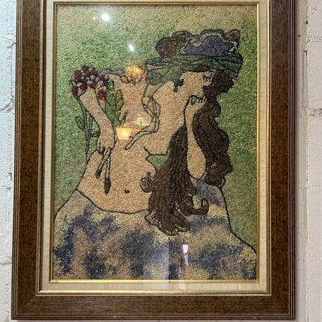 70s Acryl beads art