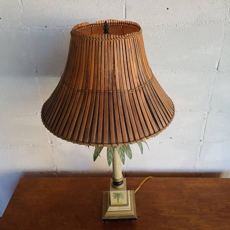 70s Palm tree lamp