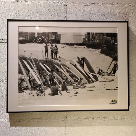 60s Surf Photo of Malibu- by Leroy Grannis