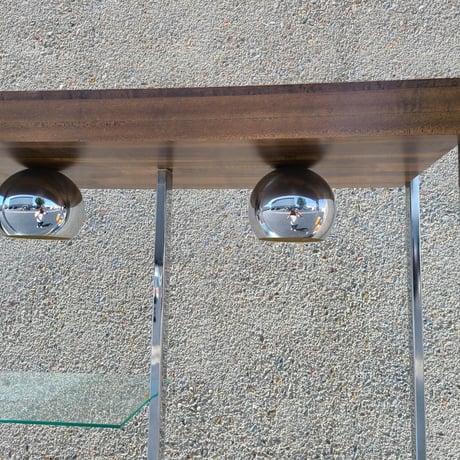 60s Space age lamp shelf