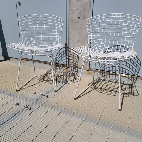 60s Knoll wire chair set