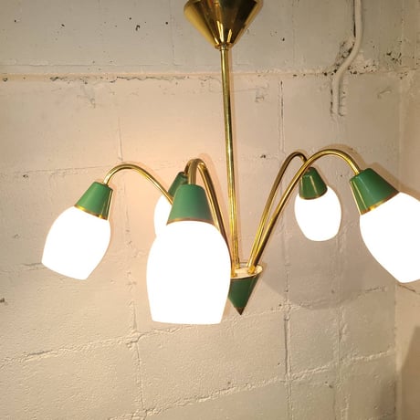 50s Germany sputnik lamp