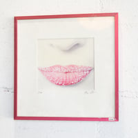 70s Robert Redfield sugar lips silk screen