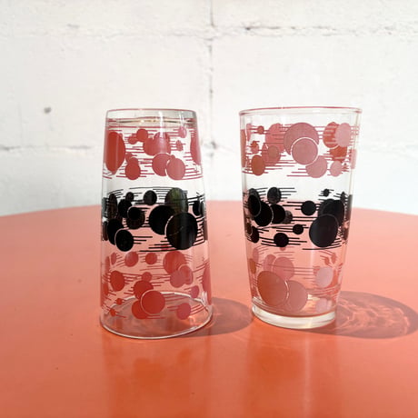 50s Planet glass set