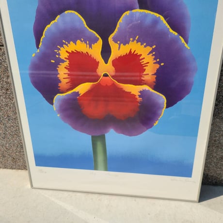 70s Pansy silkscreen