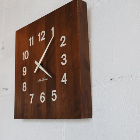 70s Seth Thomas Dark Brownclock