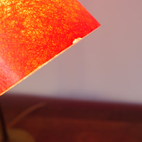 50sRed Fiber glass lamp  1