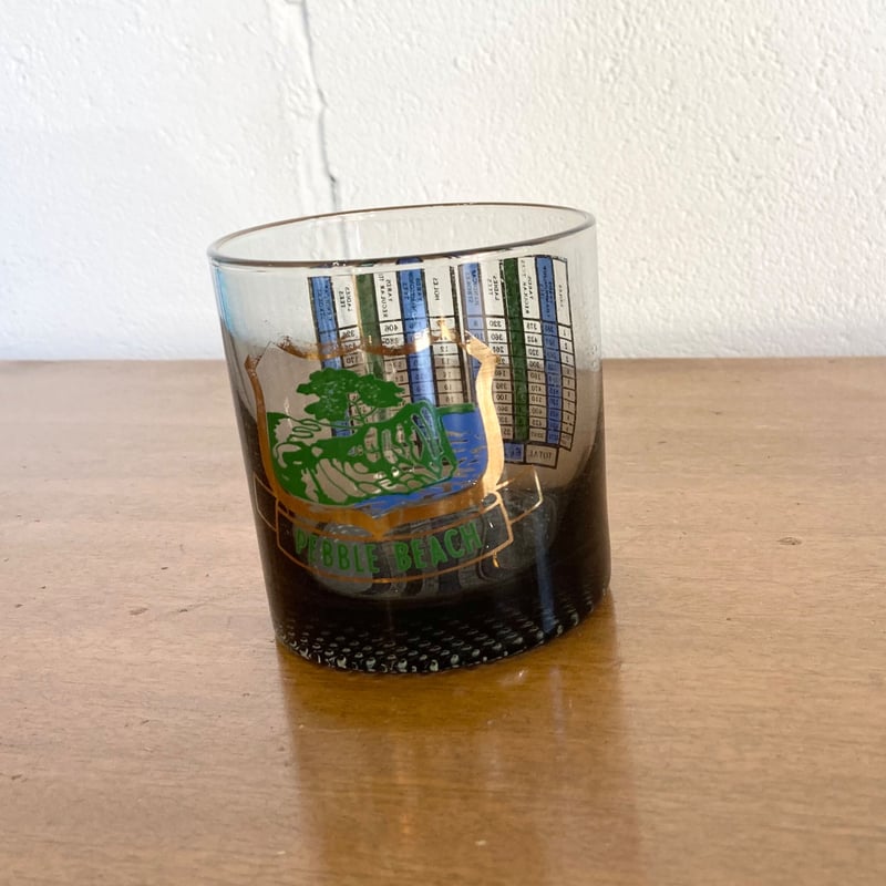 70s PEBBLE BEACH glass | The NOON