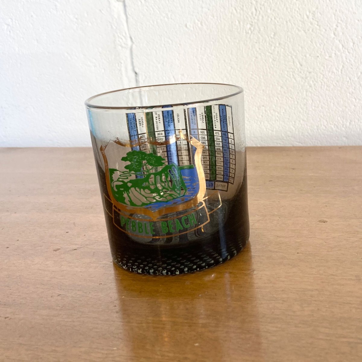70s PEBBLE BEACH glass | The NOON