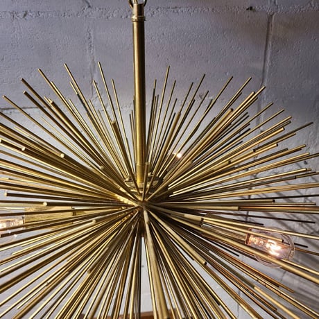 60s Sunburst Sputnik lamp