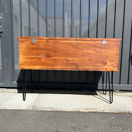 60s Lane Box shelf with legs