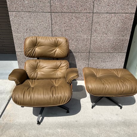 70s Eames chair & ottoman