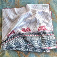 Mexican “MEDIA NARANJA” blanket  by KURO