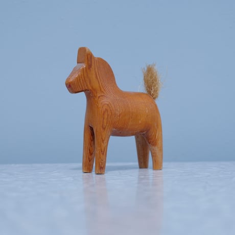 70s Wood Horse