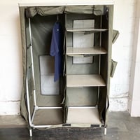 70s France army folding cabinet