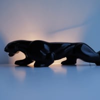 50s Black panther lamp 1