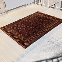 50s Traditional Hand-Knotted rug