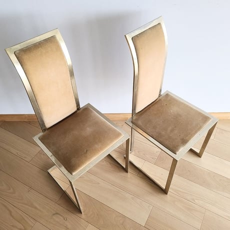 70s Hollywood  regency Dining chair