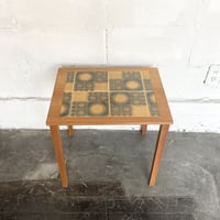 70s danish tile table