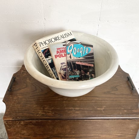 70s White bowl
