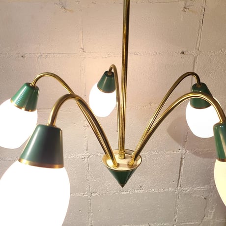 50s Germany sputnik lamp