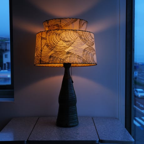 50s Fiber glass lamp