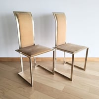 70s Hollywood  regency Dining chair