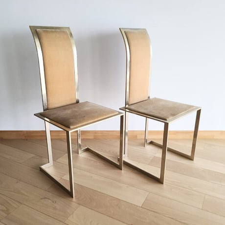 70s Hollywood  regency Dining chair