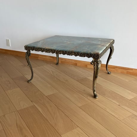 70s Mexican stone low table