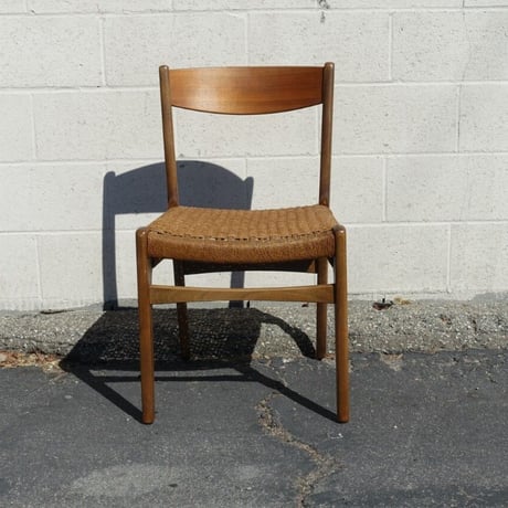 70s Papercord chair set
