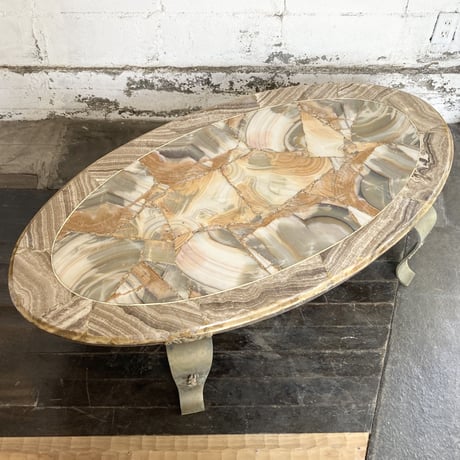 70s Mexican stone table