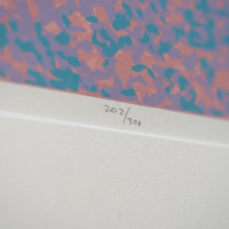 70-80s "Emerald Waters I&II" silkscreen