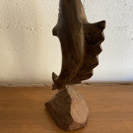 70s Wooden shark