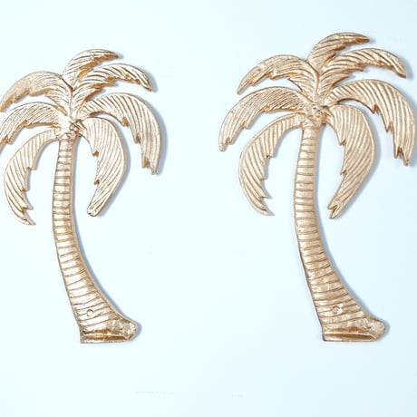 Golden palm trees