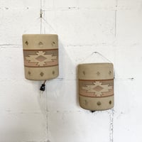 80s Navajo wall lamp