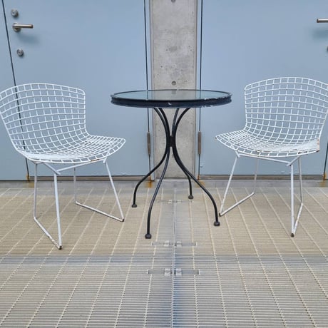 80s Glass table
