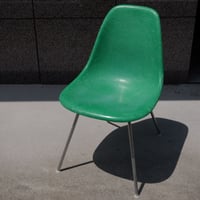 70s Eames　Kadmium　green shell chair