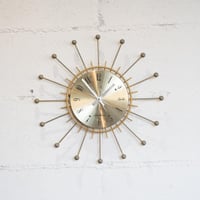70s Sunburst clock